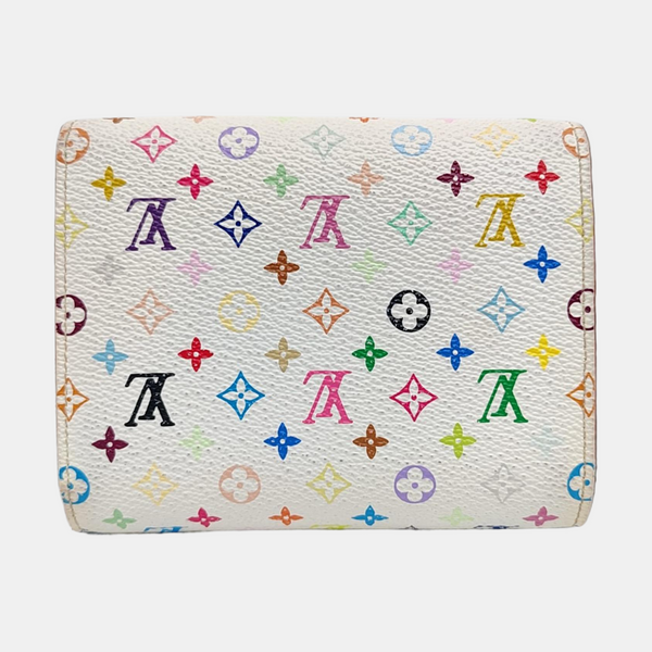 LV × TM KOALA Monogram Coated Canvas White Wallet