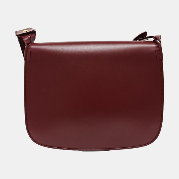 Calfskin Shoulder Bag Red