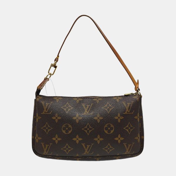 ACCESSOIRES Monogram Coated Canvas Brown