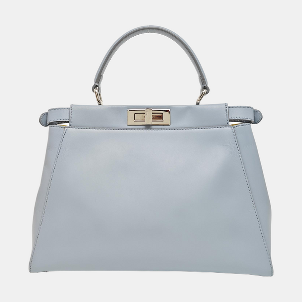 Peekaboo Medium Calfskin Blue