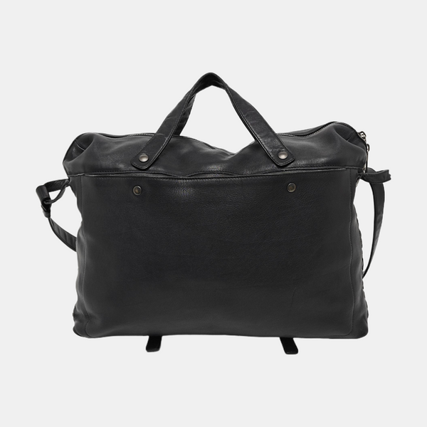 Calfskin Shoulder Bag Black