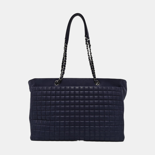 Quilted Calfskin Blue