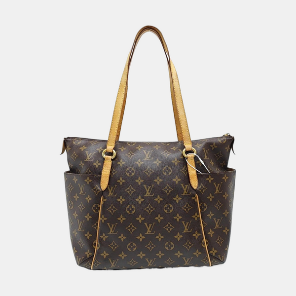 TOTALLY MM Monogram Coated Canvas Brown