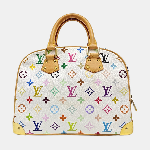 LV × TM DEAUVILLE Monogram Coated Canvas White