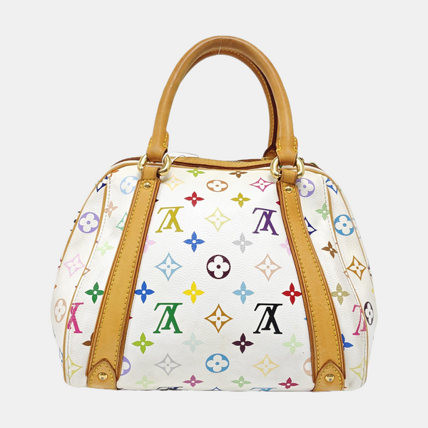 LV × TM PRISCILLA Monogram Coated Canvas White