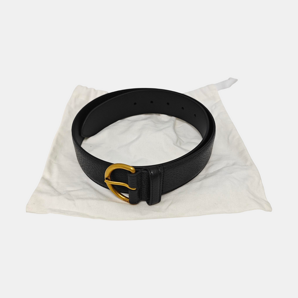 Leather Belt Black