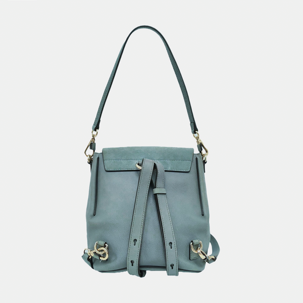 Faye Mini Calfskin Blue