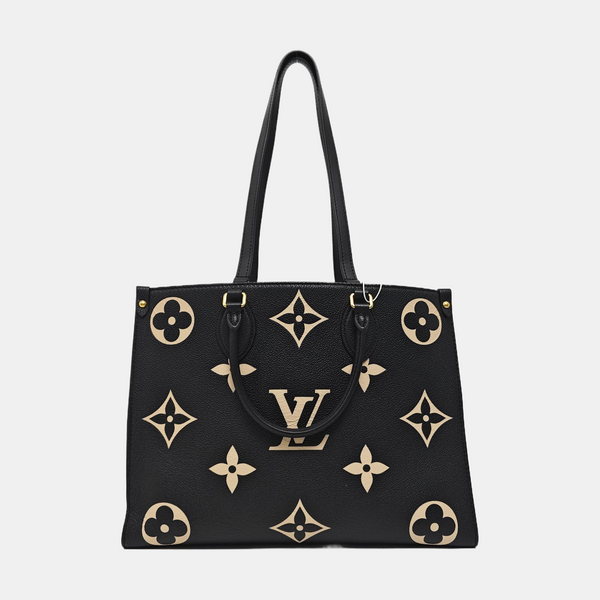 ONTHEGO MM Monogram Calfskin Black