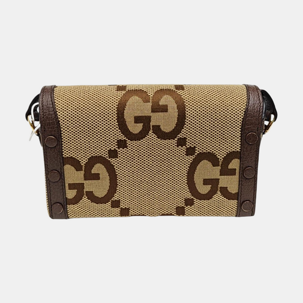 Horsebit 1955 Mini Monogram Canvas Beige