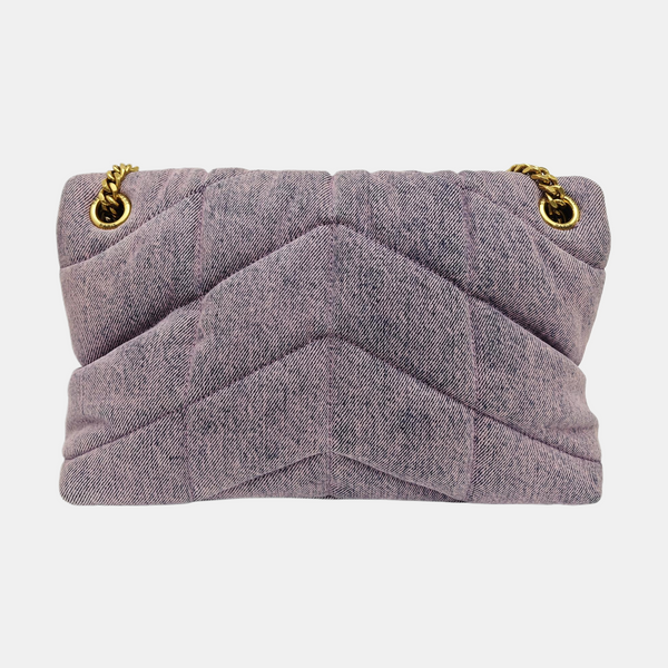 PUFFER Chevron Canvas Purple