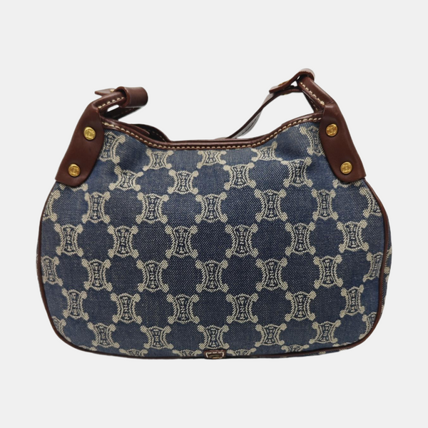 Canvas Shoulder Bag Blue