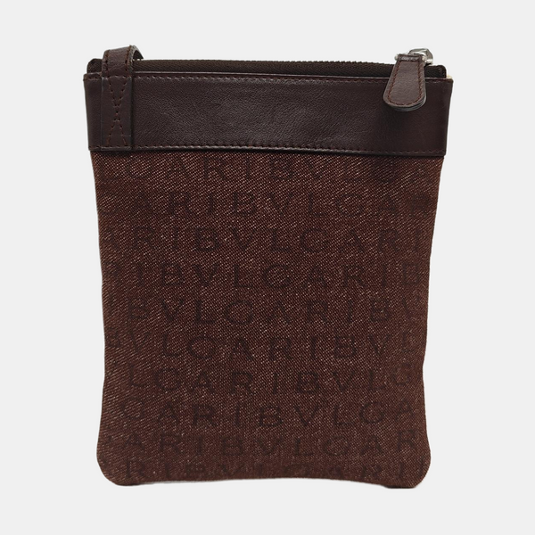 LOGO MANIA Canvas Brown