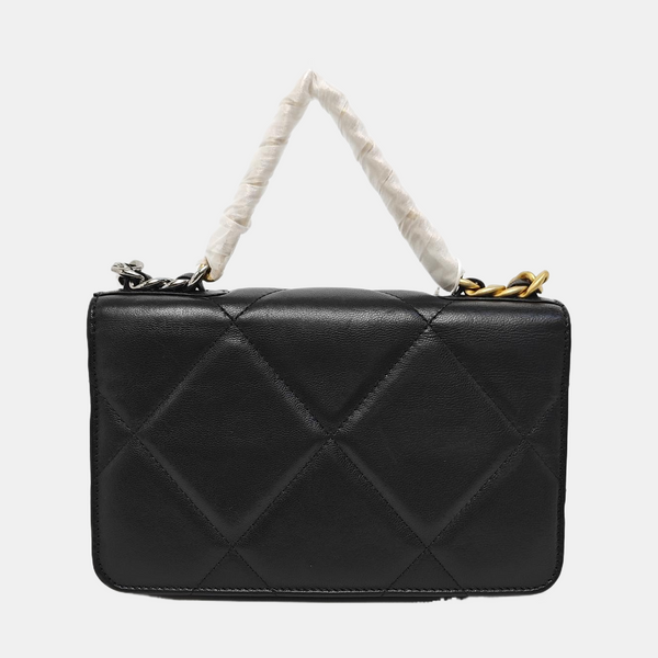 CHANEL 19 WOC Quilted Lambskin Black