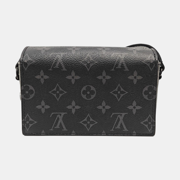 STEAMER Mini Monogram Coated Canvas Black