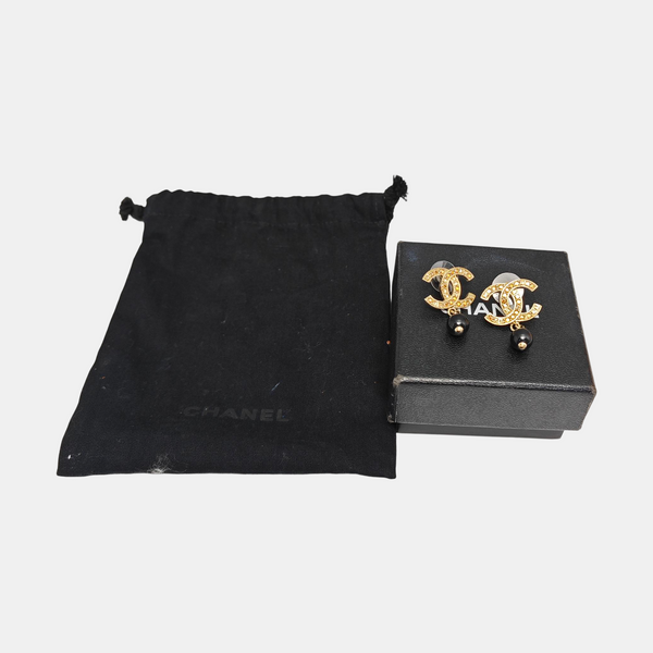 Metal Gold Stud Earrings