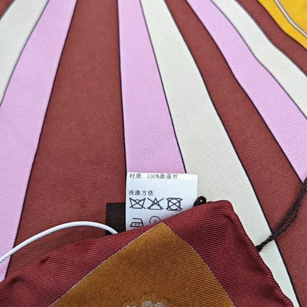 Mulberry Silk Silk Scarf Multicolor