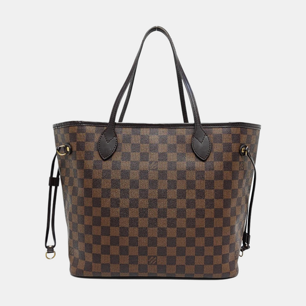 NEVERFULL MM Damier Ebene Coated Canvas Brown