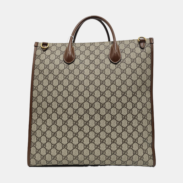 Retro Medium Monogram Coated Canvas Black