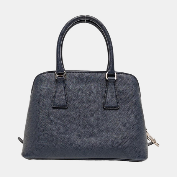 Promenade Small Saffiano Calfskin Blue