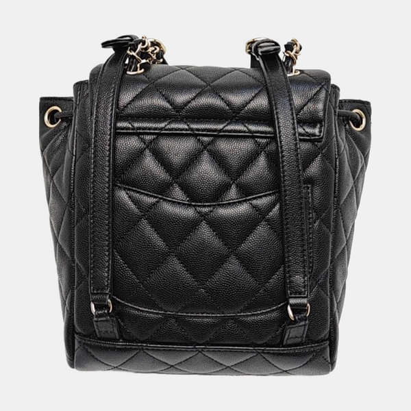 URBAN SPIRIT Quilted Grained Calfskin Black