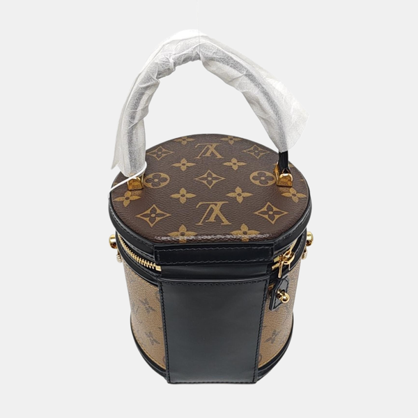 CANNES PM Monogram Coated Canvas Brown