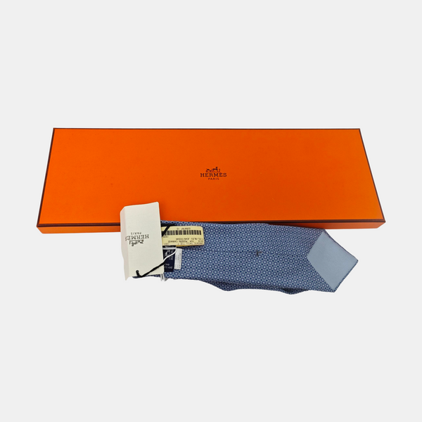 Mulberry Silk Tie Blue