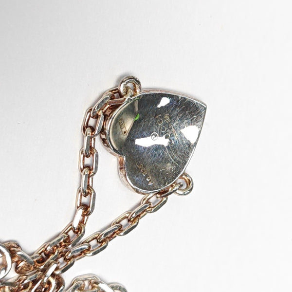 Interlocking G 925 Sterling Silver Bracelet