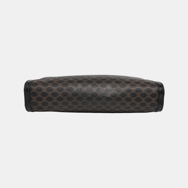 MACADAM CLUTCHES Coated Canvas Black