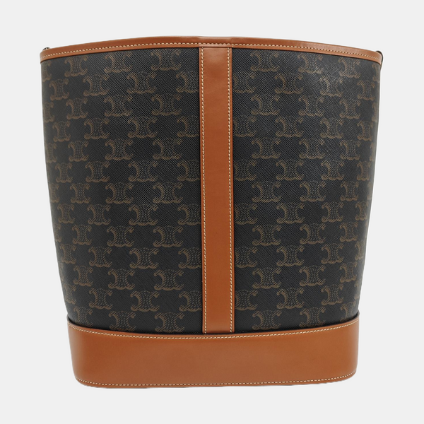 TRIOMPHE CANVAS Medium Coated Canvas Brown
