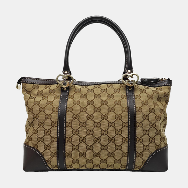 Lovely Small Monogram Canvas Brown