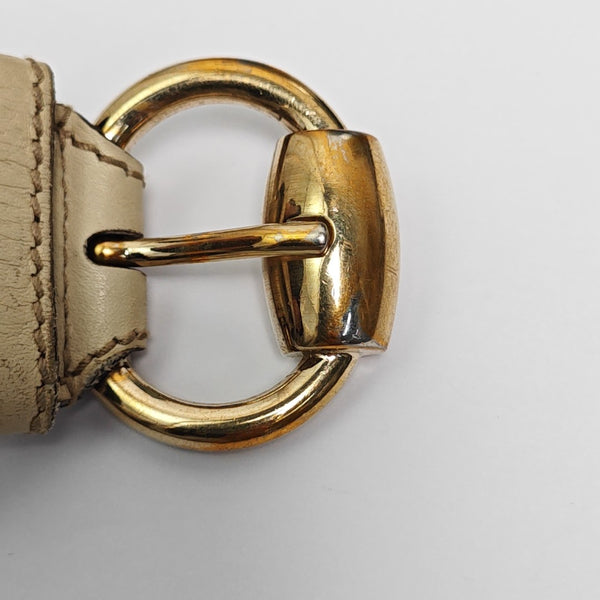 Fabric Belt Beige