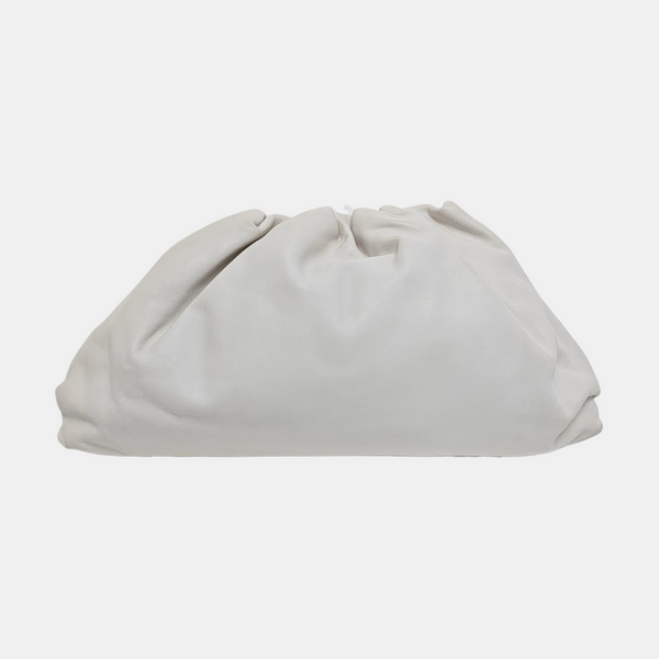 The Pouch Large Calfskin White
