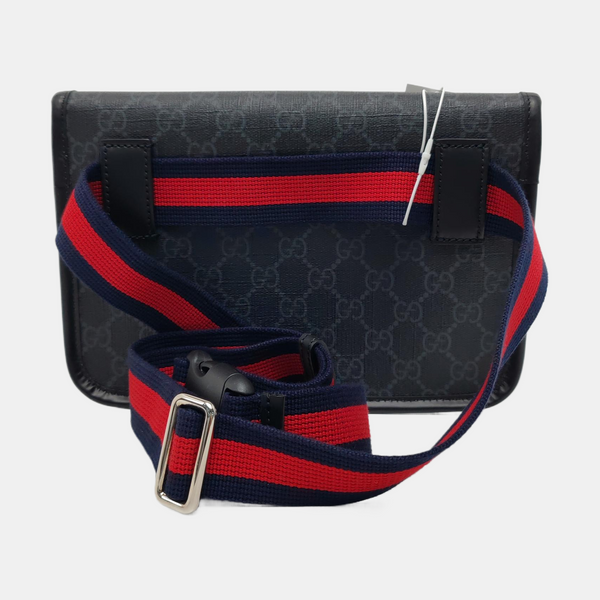 Neo Vintage Monogram Coated Canvas Black