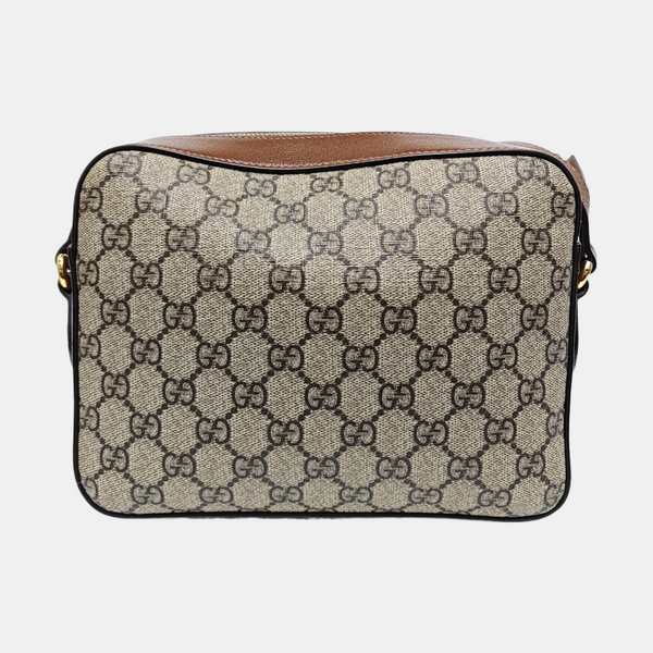 Horsebit 1955 Small Coated Canvas Beige