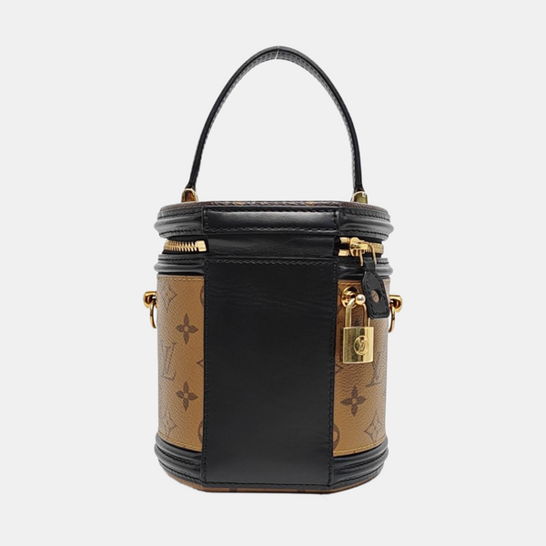 CANNES PM Monogram Coated Canvas Brown