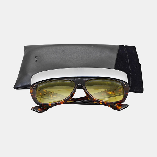 Gafas de sol sintéticas amarillas