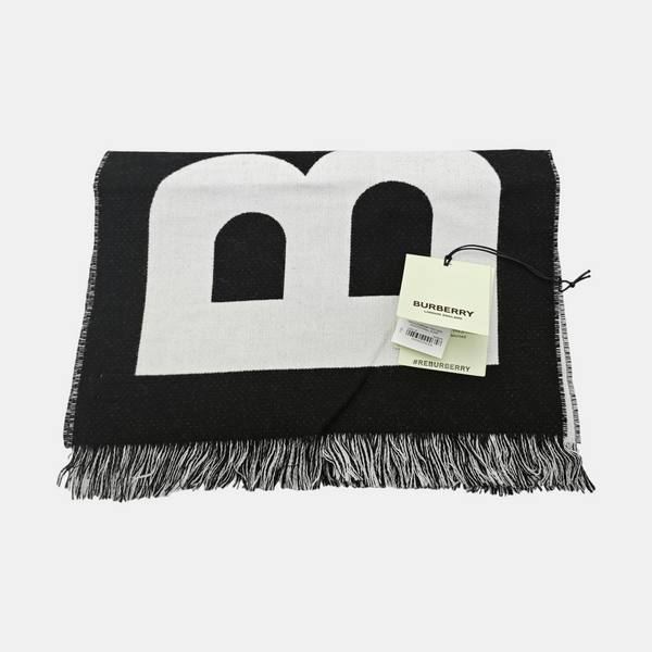 Wool Scarf Black
