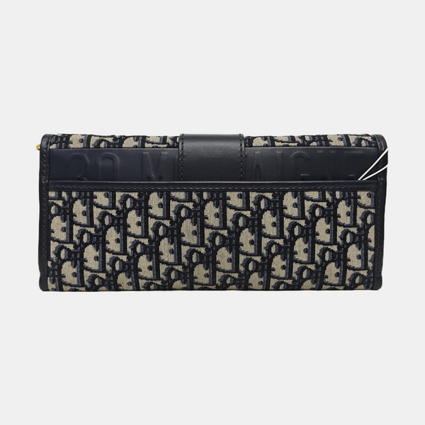 30 Montaigne Oblique Canvas Blue
