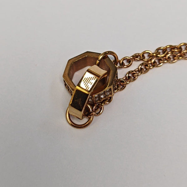 Steel Rose Gold Bracelet