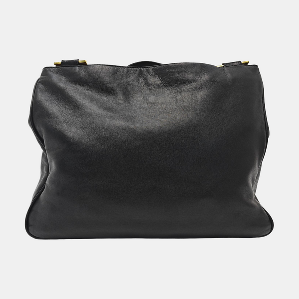 Lambskin Shoulder Bag Black