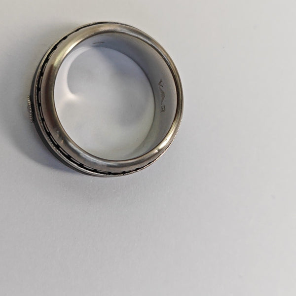 Stainless Steel Silver Ring EU 60