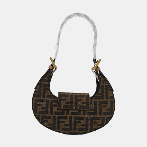 Cookie Mini Monogram Canvas Brown