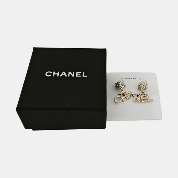 Metal Gold Stud Earrings