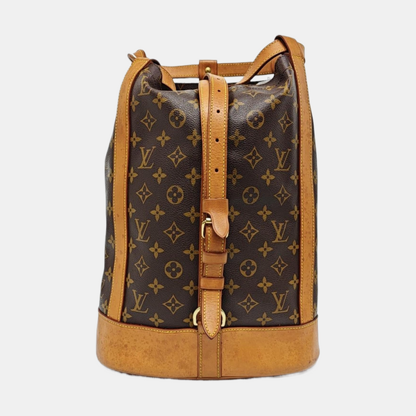 RANDONNEE PM Monogram Coated Canvas Brown
