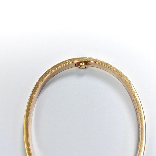 LOVE 18k Rose Gold Bangle