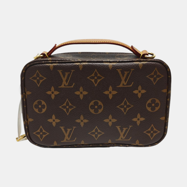 UTILITY Monogram Coated Canvas Brown