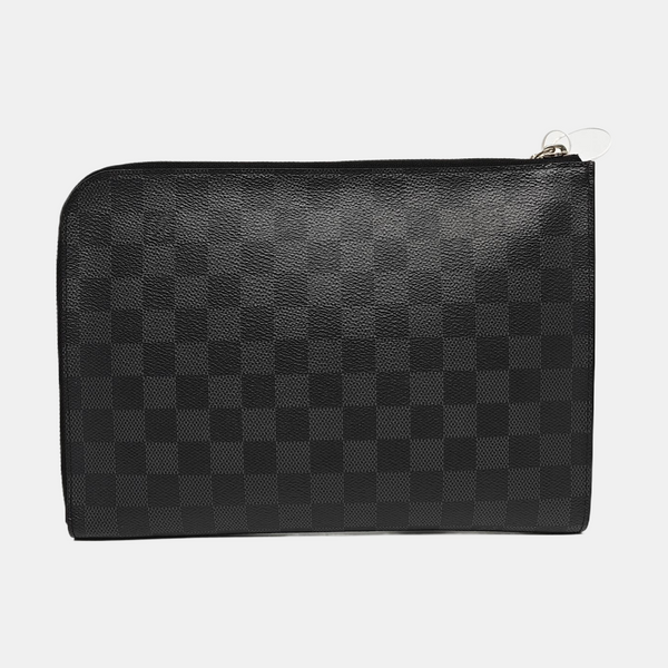 Pochette Jour PM Damier Graphite Coated Canvas Gray