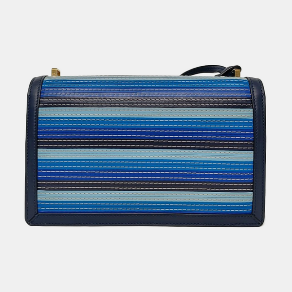 Barcelona Quilted Calfskin Blue