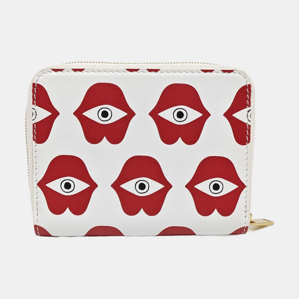 Calfskin Wallet White