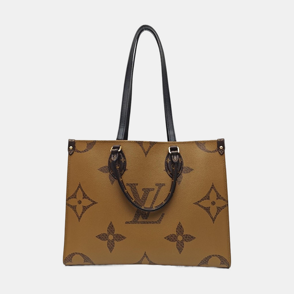 ONTHEGO MM Monogram Coated Canvas Brown